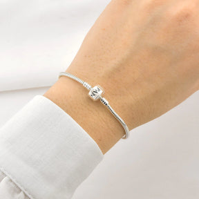 Pulseira Pandora Fecho Simples Prata 925