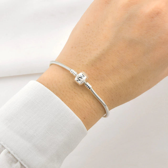 Pulseira Pandora Fecho Simples Prata 925