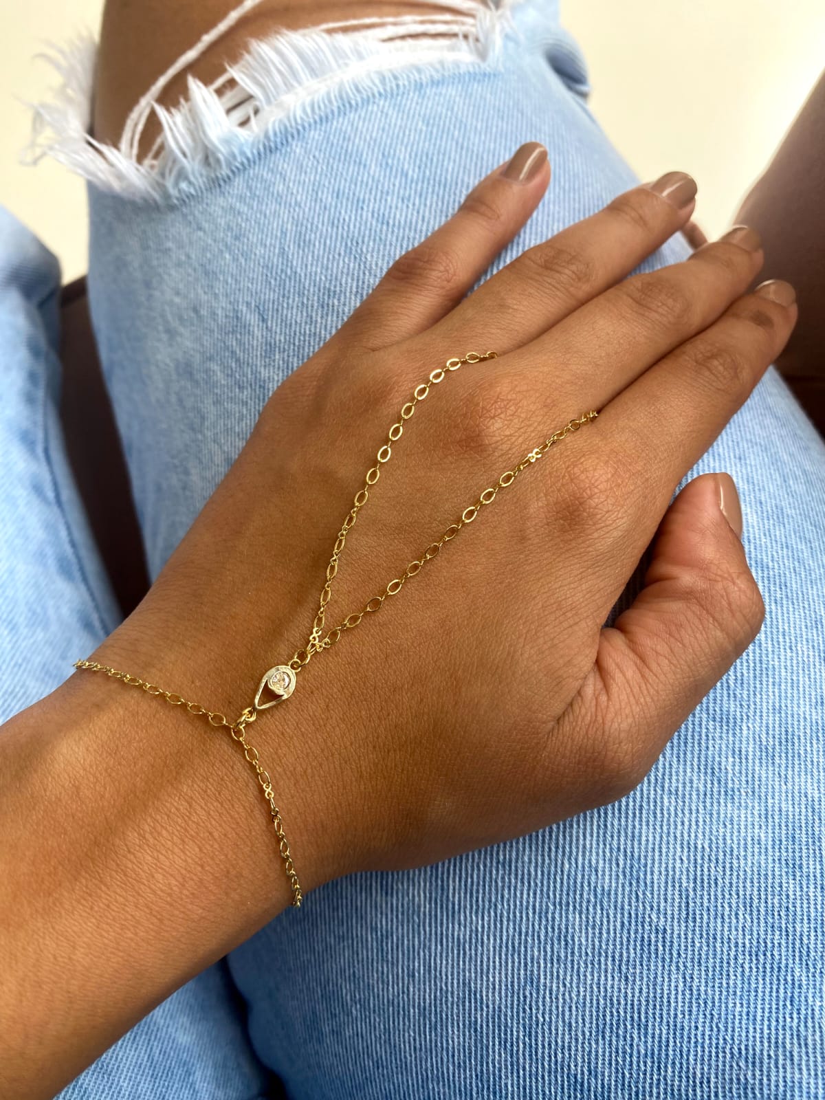 Pulseira Luva Semijoia 18K